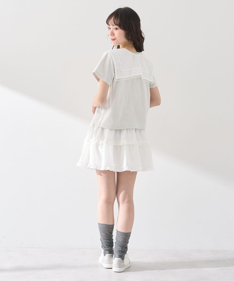 earth music&ecology「セーラーカラーレース付け襟」|その他|