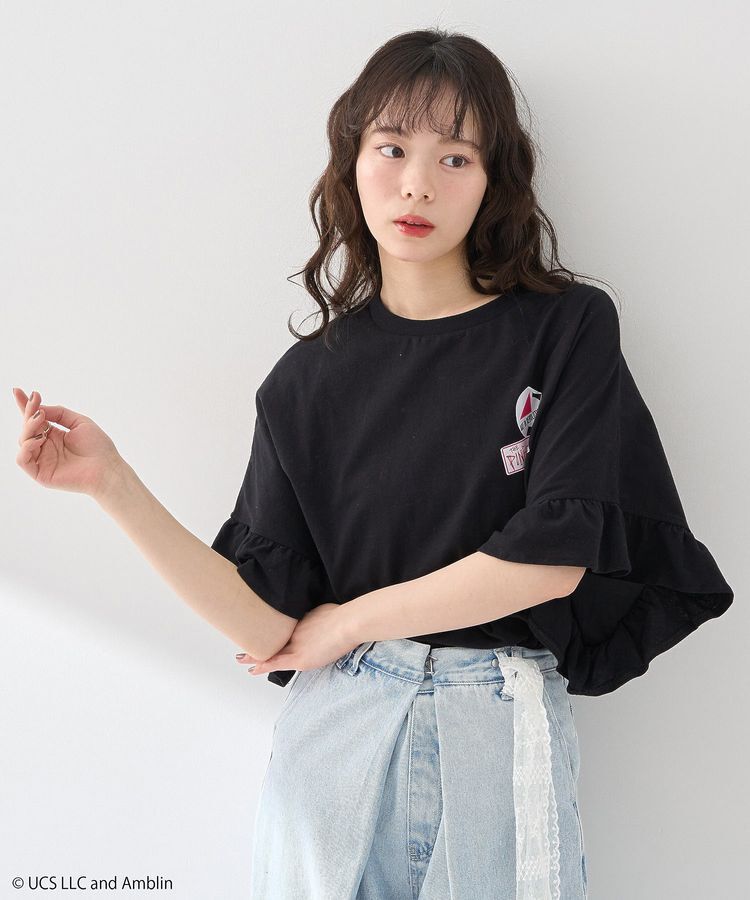 earth music&ecology「Back to the Future/earth フリルT」|Tシャツ・カットソー|