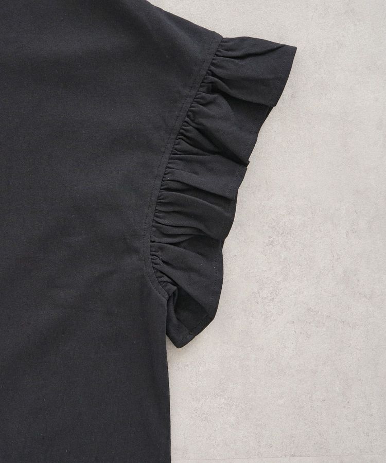 earth music&ecology「Back to the Future/earth フリルT」|Tシャツ・カットソー|