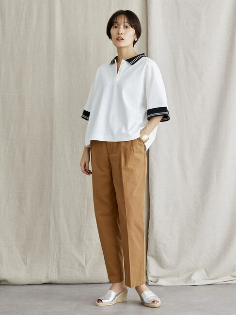  「綿ツイルタックパンツ」|その他|