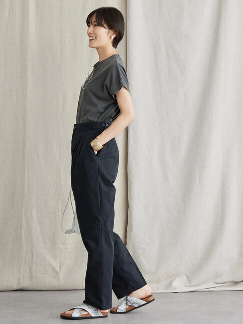  「綿ツイルタックパンツ」|その他|