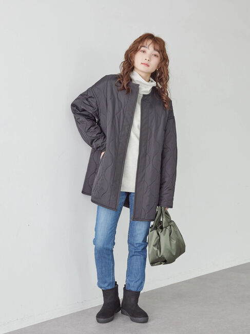  「リブタートルカットプルオーバー」|Tシャツ・カットソー|