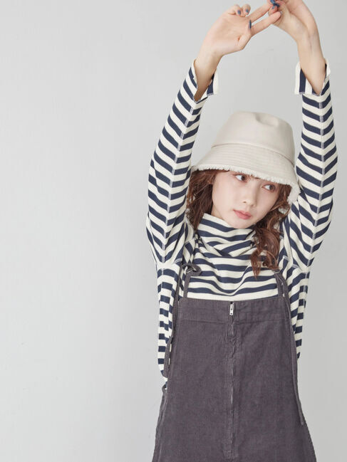  「リブタートルカットプルオーバー」|Tシャツ・カットソー|