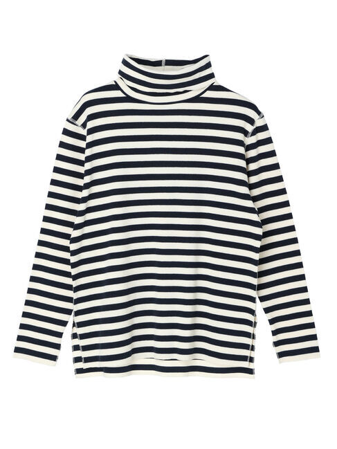  「リブタートルカットプルオーバー」|Tシャツ・カットソー|