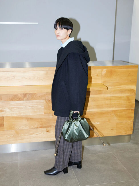  「ウールライクワイドパンツ」|その他|