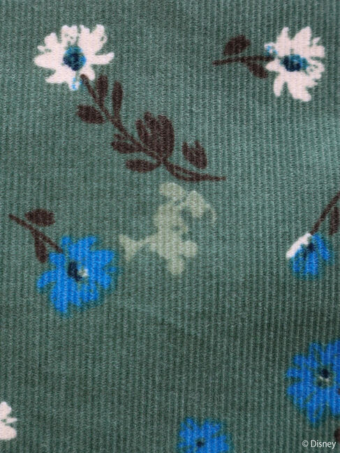  「プリントコーデュロイワンピース/Mickey」|ワンピース|