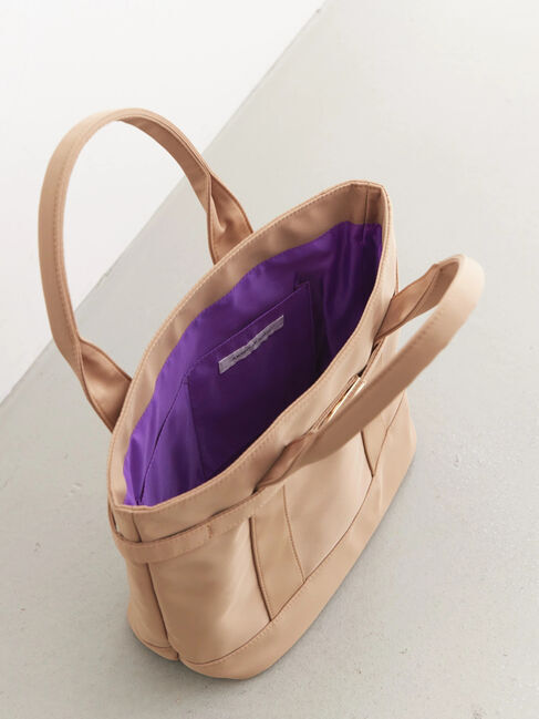  「ターンロックトートバッグ」|ハンドバッグ|