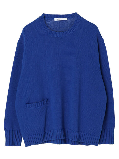  「ポケット付きニットプルオーバー」|ニット・セーター|