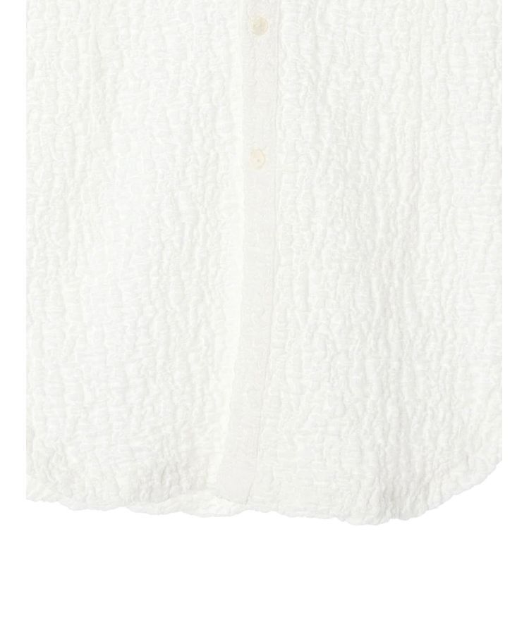 AnriettMusee「ふくれジャガードシャツ」|シャツ・ブラウス|