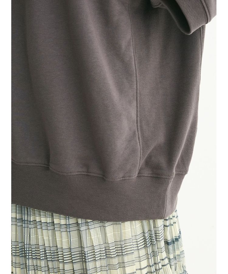 Green Parks「7分袖ロゴミニ裏毛トレTEE」|Tシャツ・カットソー|