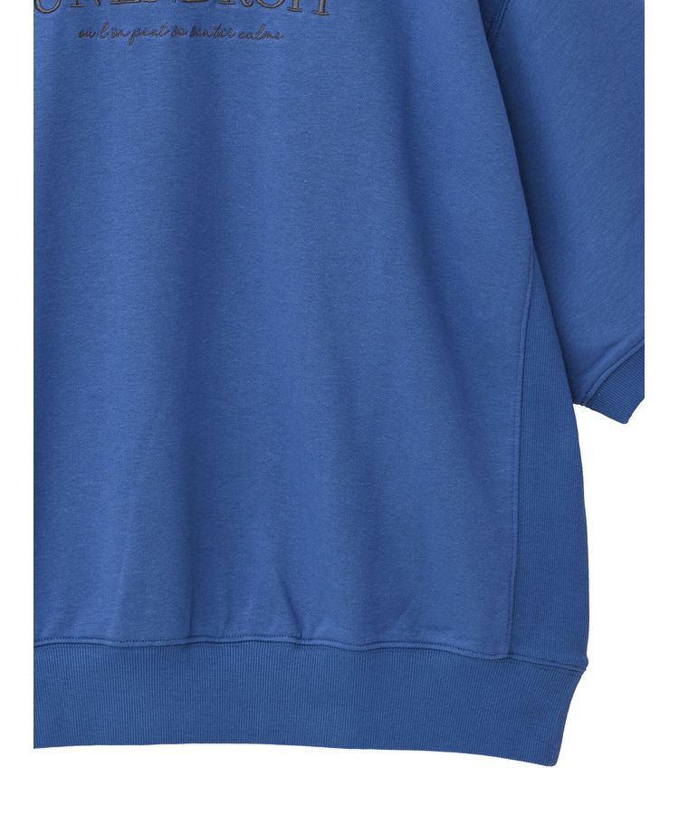 Green Parks「7分袖ロゴミニ裏毛トレTEE」|Tシャツ・カットソー|