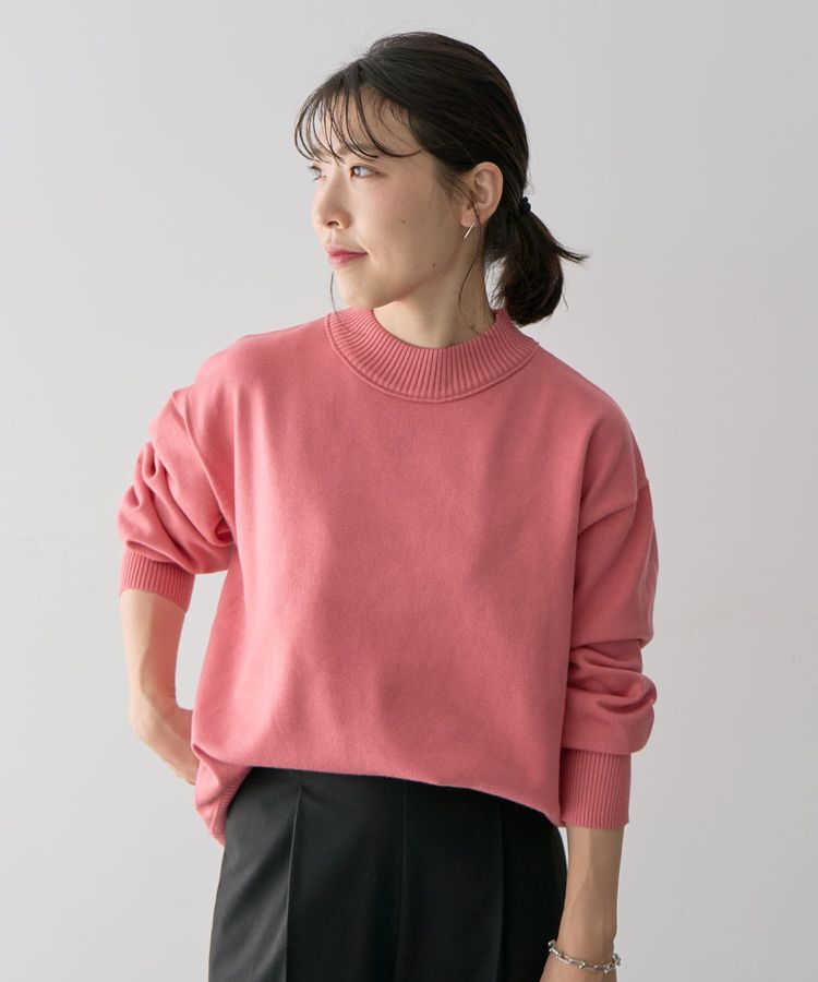Green Parks「もちやわモックネックニットプルオーバー」|ニット・セーター|