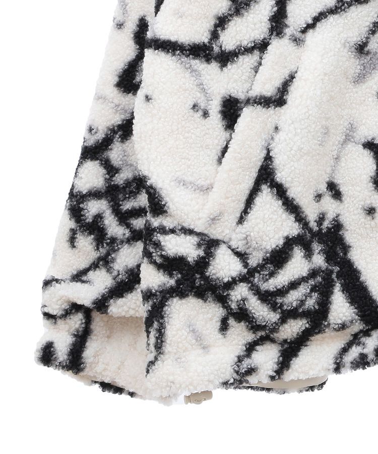 Green Parks「リバーシブルプリント柄ボアブルゾン」|ブルゾン・スタジャン|