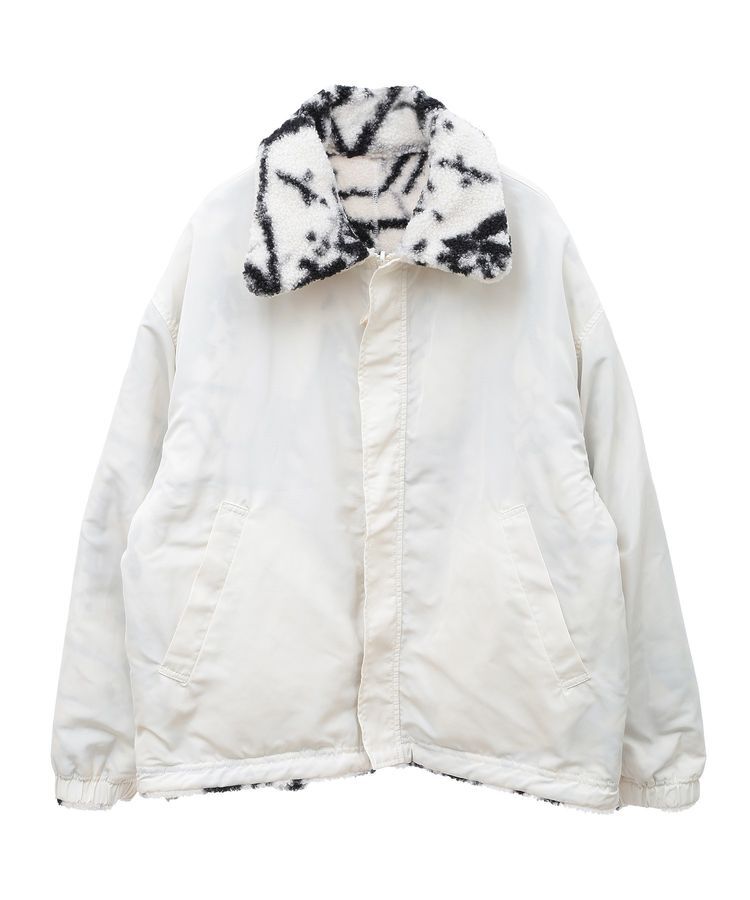 Green Parks「リバーシブルプリント柄ボアブルゾン」|ブルゾン・スタジャン|