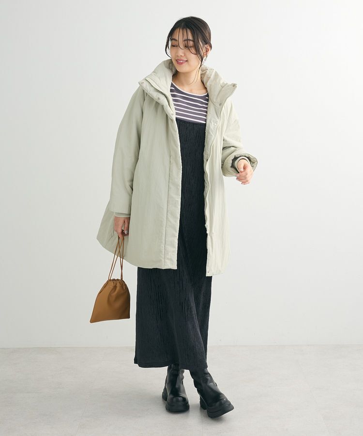 Green Parks「シームレス中綿ドロストコート」|その他|