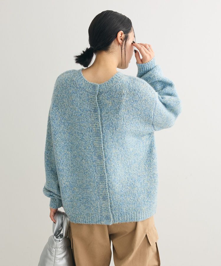 Green Parks「2WAYメランジMIXニットプルオーバー」|ニット・セーター|