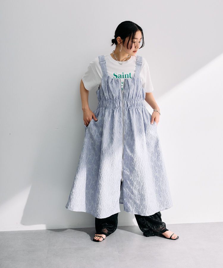 Green Parks「・SUGAR SPOON ジャカードジャンスカ」|ジャンパースカート|