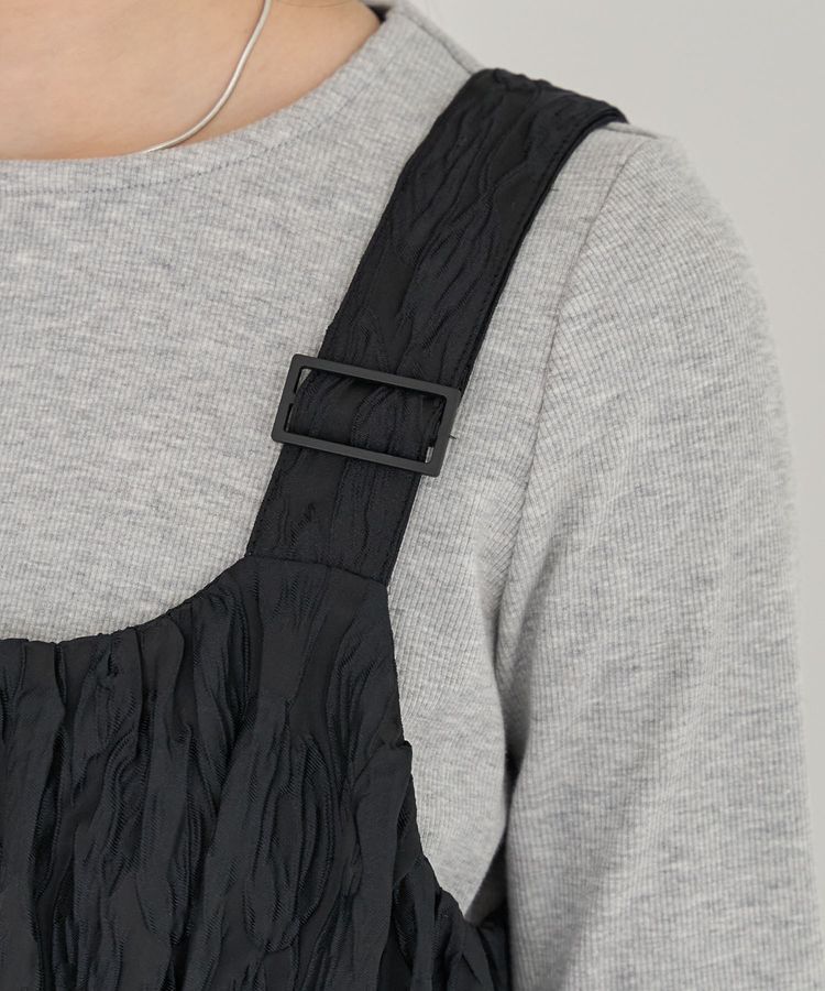 Green Parks「・SUGAR SPOON ジャカードジャンスカ」|ジャンパースカート|