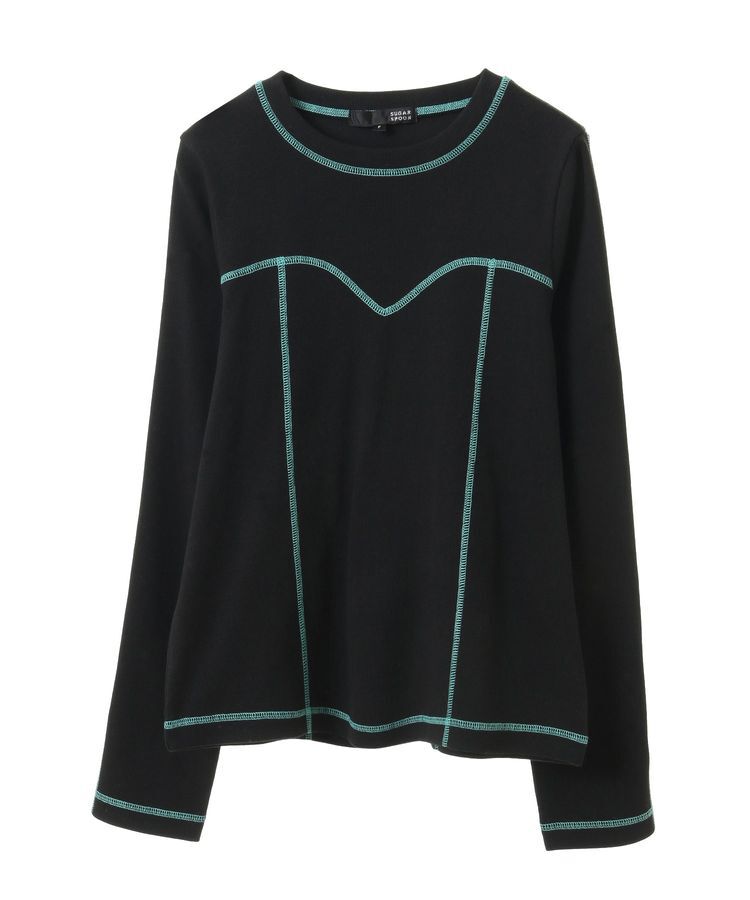 Green Parks「・SUGAR SPOON カラーstリブロンTEE」|Tシャツ・カットソー|