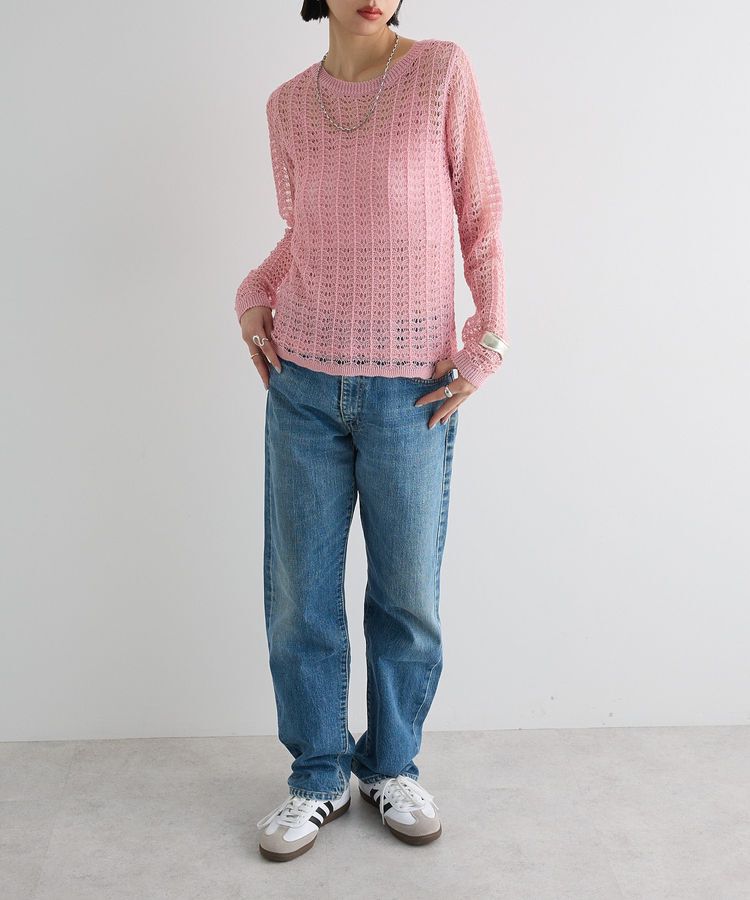 AnriettMusee「SET2点 クロシェ風ニットプルオーバー」|ニット・セーター|