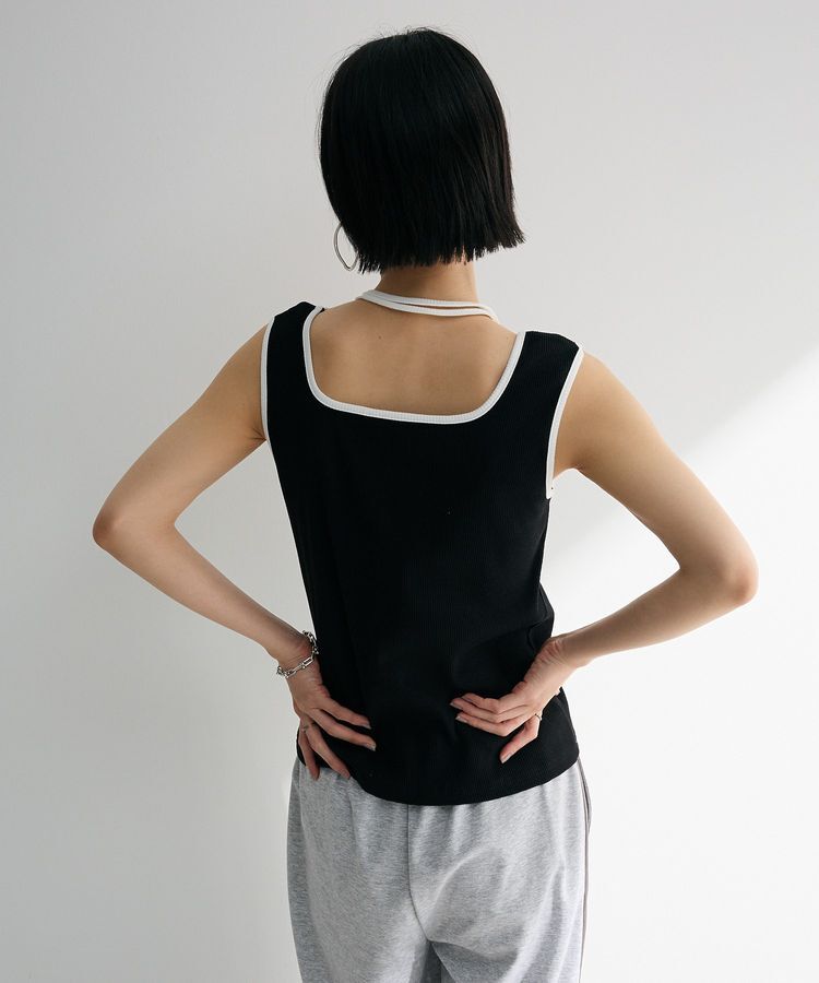 Green Parks「チョーカー付きタンクトップ」|インナー|