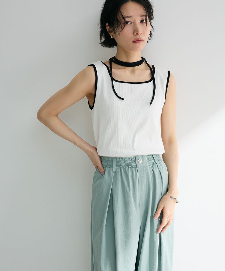 Green Parks「チョーカー付きタンクトップ」|インナー|