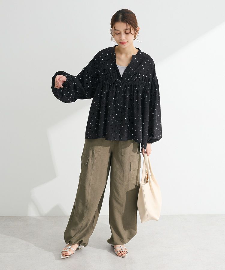 Green Parks「前後2Way ラメリブタンクトップ」|インナー|