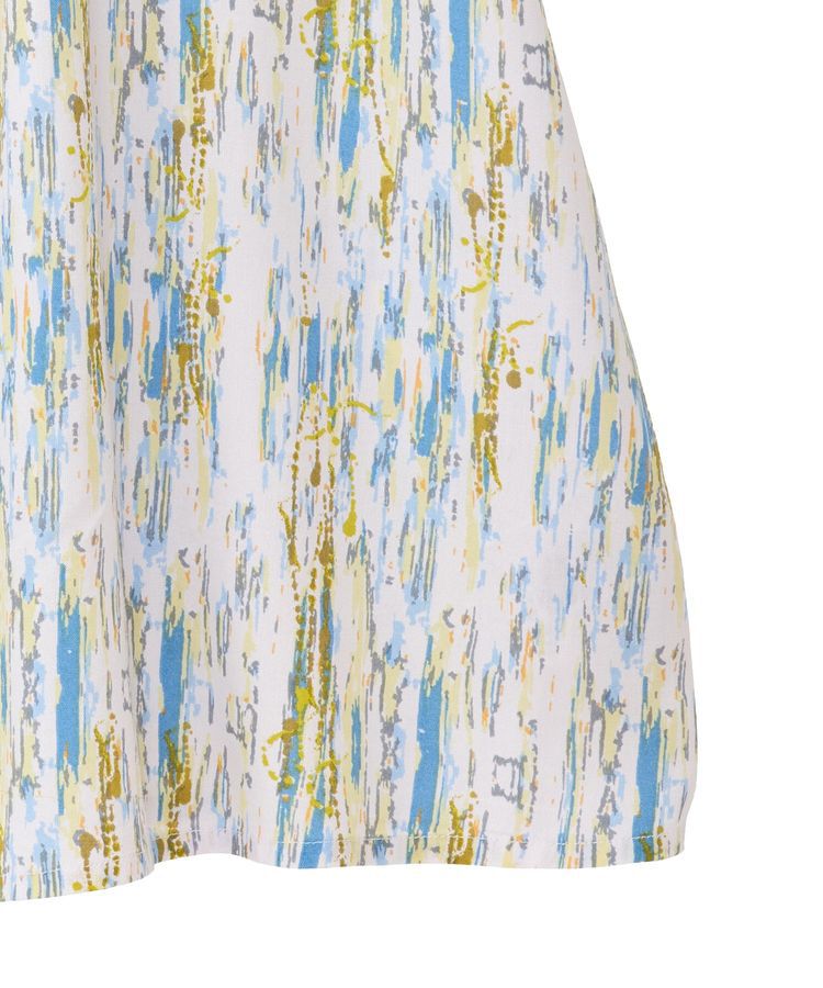 Green Parks「アソート柄さらっとレーヨンブラウス」|シャツ・ブラウス|