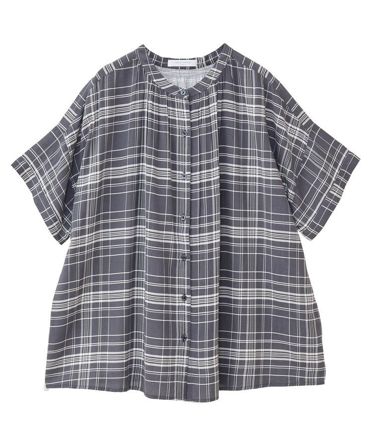 Green Parks「アソート柄さらっとレーヨンブラウス」|シャツ・ブラウス|