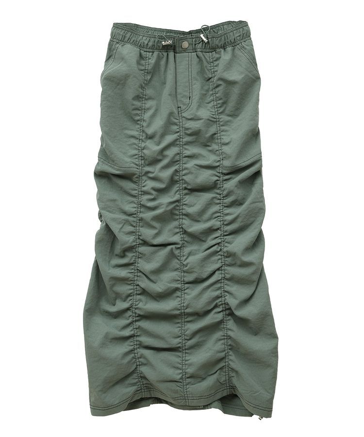 Green Parks「・SUGAR SPOON 配色stギャザースカート」|タイト|