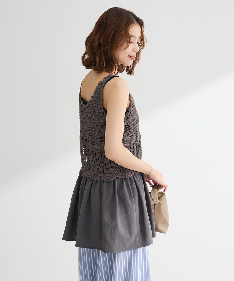 Green Parks「・SUGAR SPOON クロシェキリカエチュニック」|チュニック|