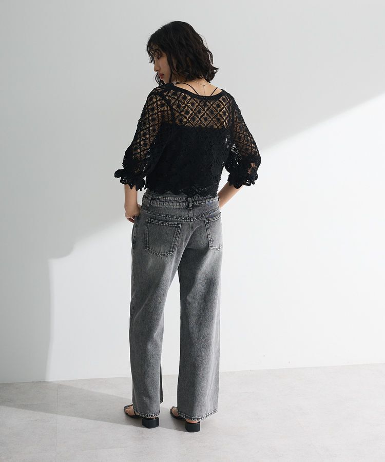 Green Parks「・SUGAR SPOON 2wayクロシェカーディガン」|カーディガン|