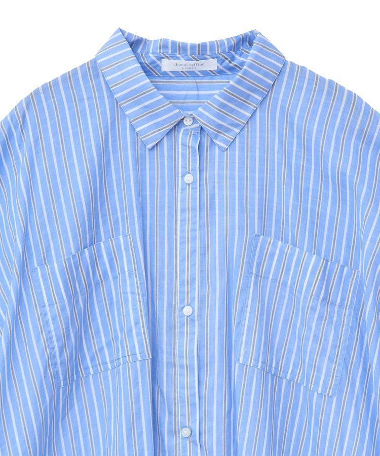 Green Parks「インド綿 ボイルポンチョチュニック」|チュニック|