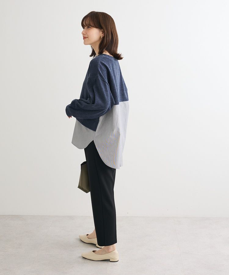 Green Parks「カットコーデュロイドッキングプルオーバー」|Tシャツ・カットソー|