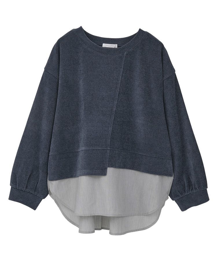 Green Parks「カットコーデュロイドッキングプルオーバー」|Tシャツ・カットソー|