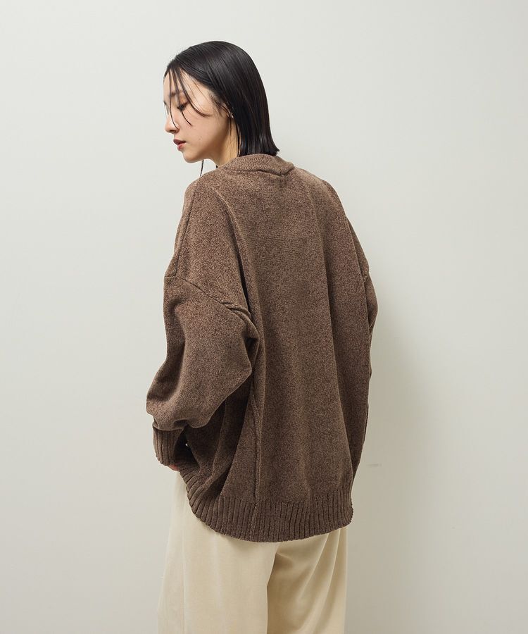 Green Parks「リラックスモールニットチュニック」|ニット・セーター|