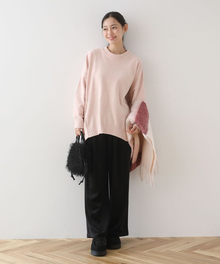 Green Parks「リラックスモールニットチュニック」|ニット・セーター|