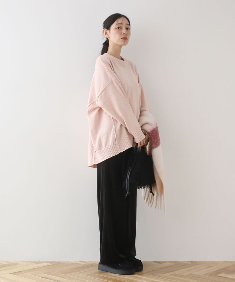 Green Parks「リラックスモールニットチュニック」|ニット・セーター|