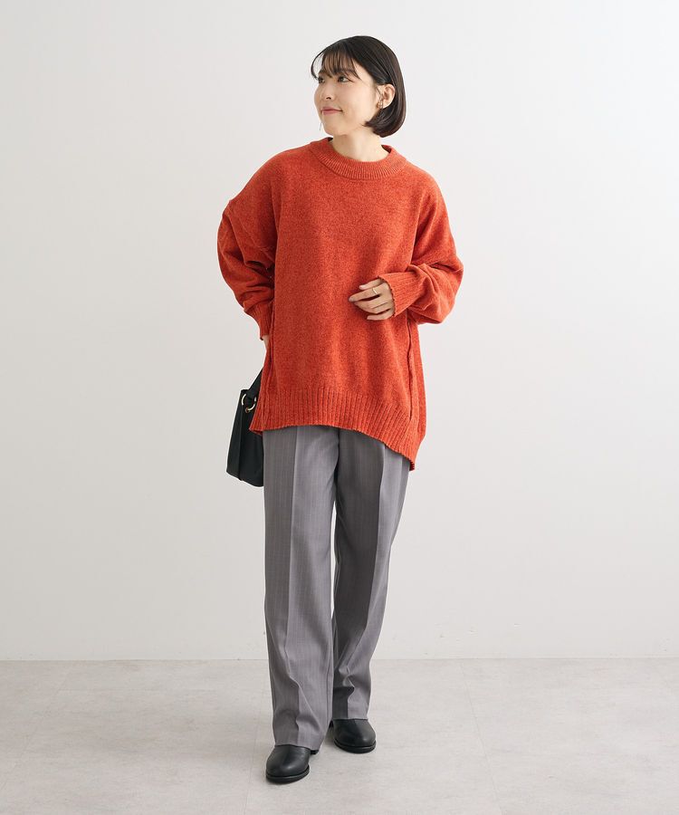 Green Parks「リラックスモールニットチュニック」|ニット・セーター|