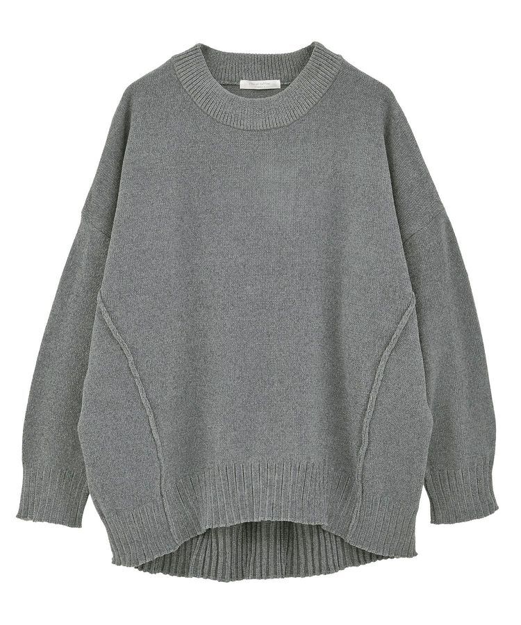 Green Parks「リラックスモールニットチュニック」|ニット・セーター|