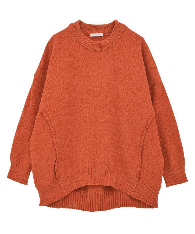 Green Parks「リラックスモールニットチュニック」|ニット・セーター|