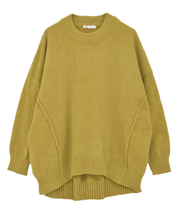 Green Parks「リラックスモールニットチュニック」|ニット・セーター|