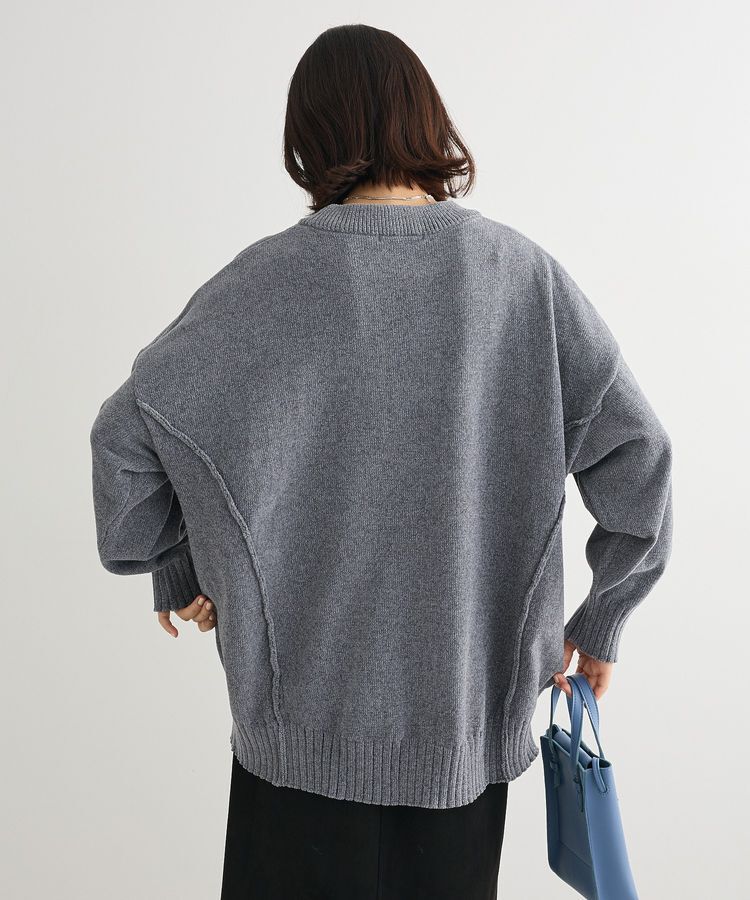 Green Parks「リラックスモールニットチュニック」|ニット・セーター|