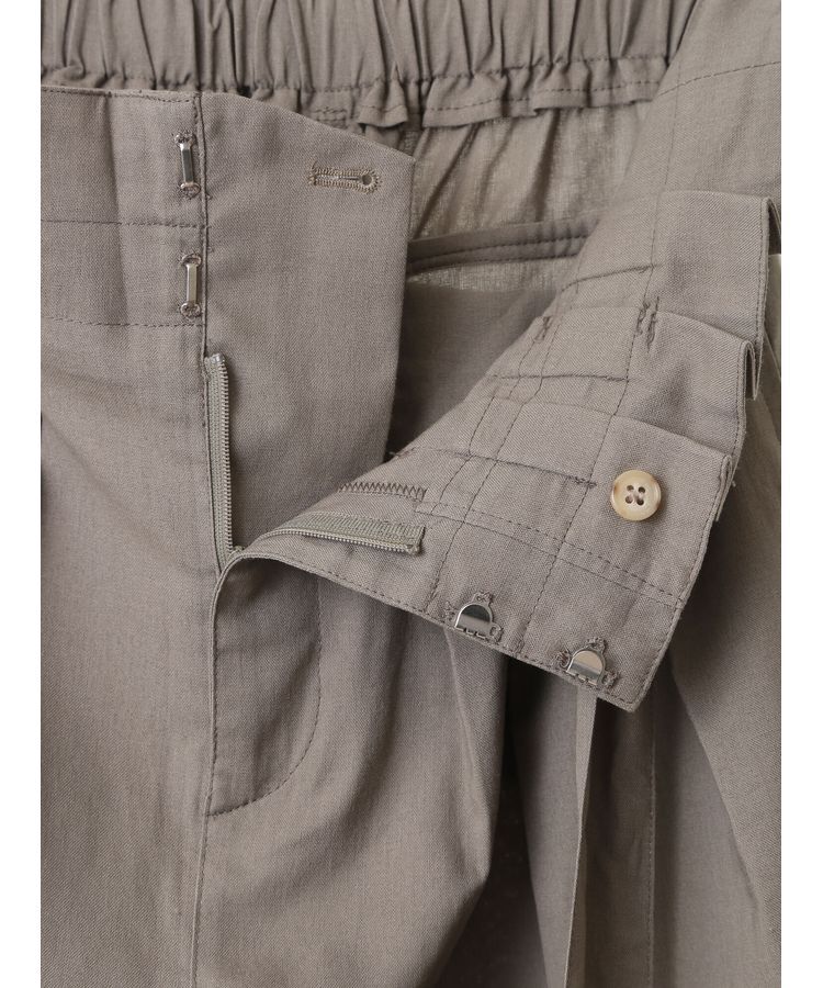 YECCA VECCA「ハイウエストリボンワイドパンツ」|その他|