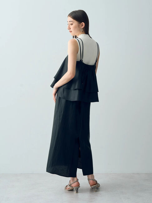 YECCA VECCA「シャイニーロングスカート」|スカート|