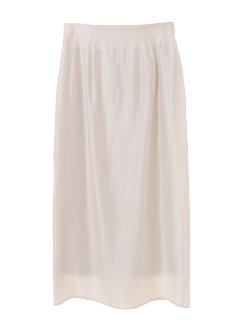 YECCA VECCA「シャイニーロングスカート」|スカート|