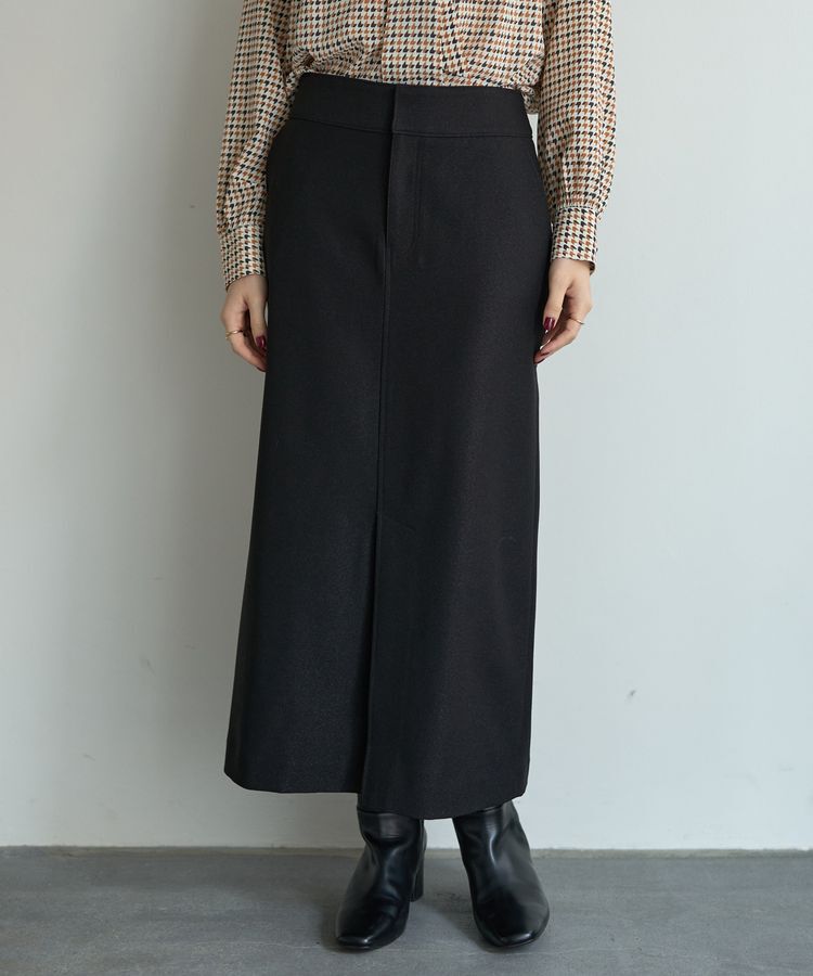YECCA VECCA「タイトロングスカート」|タイト|Black
