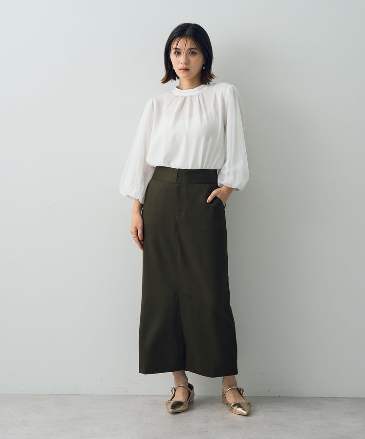 YECCA VECCA「タイトロングスカート」|タイト|