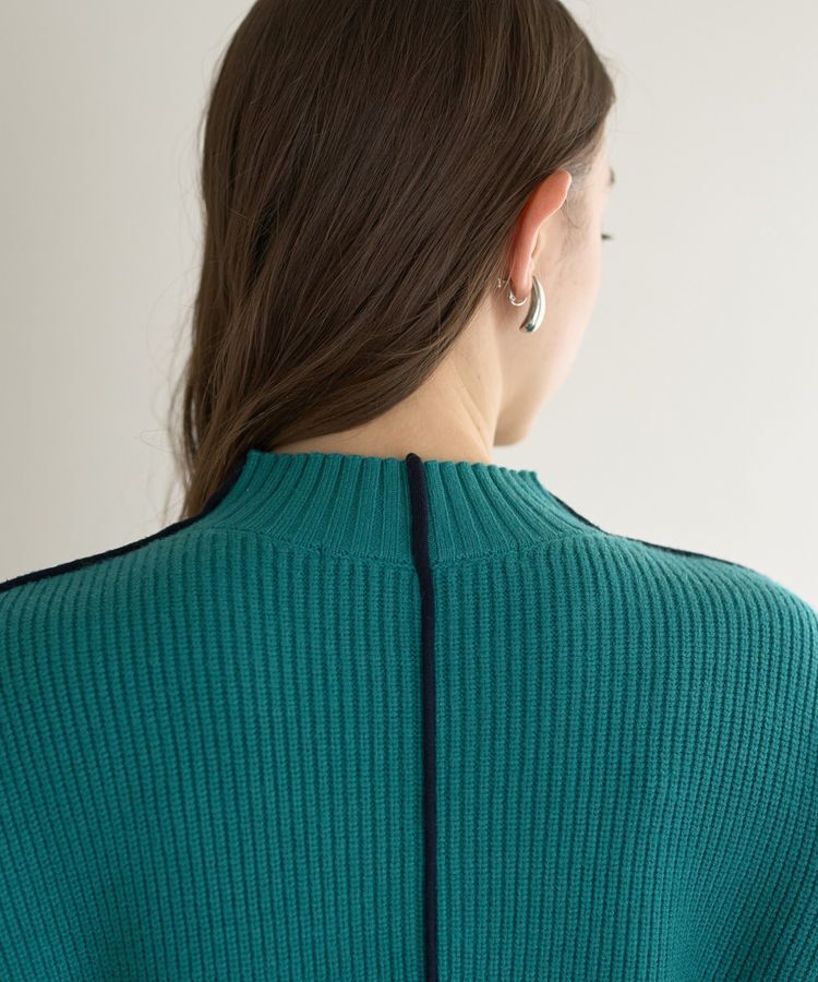 YECCA VECCA「配色ラインニット」|ニット・セーター|