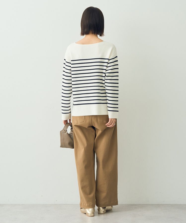 YECCA VECCA「ミラノリブ金釦ニット」|ニット・セーター|